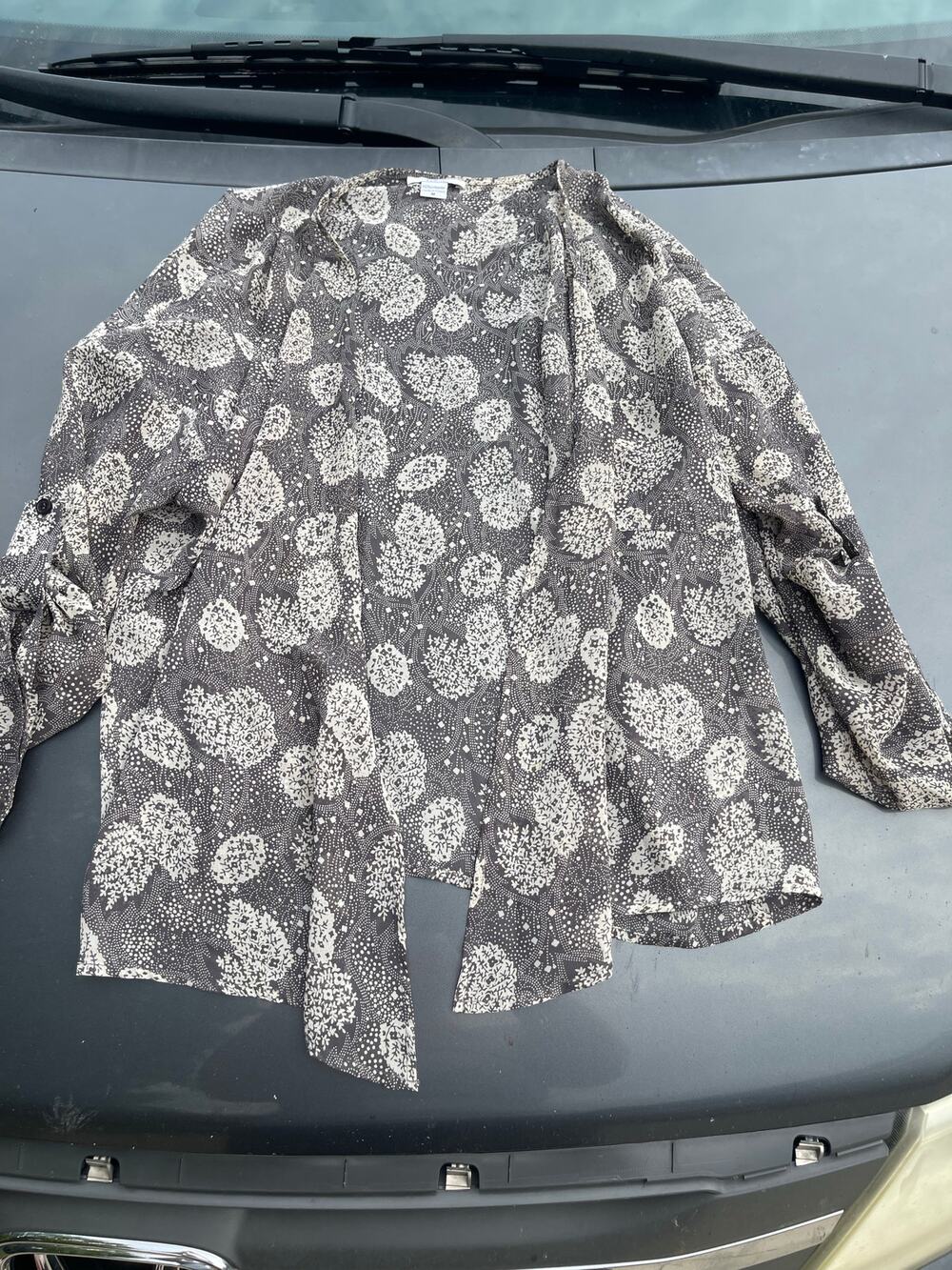 Bar III womens medium sheet cardigan sweater